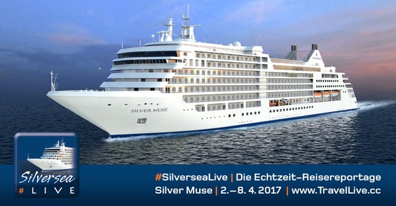 #SilverseaLive - mit der Silver Muse nach Genua - Marseille - Tarragona - Barcelona, 2.4. - 8.4.2017