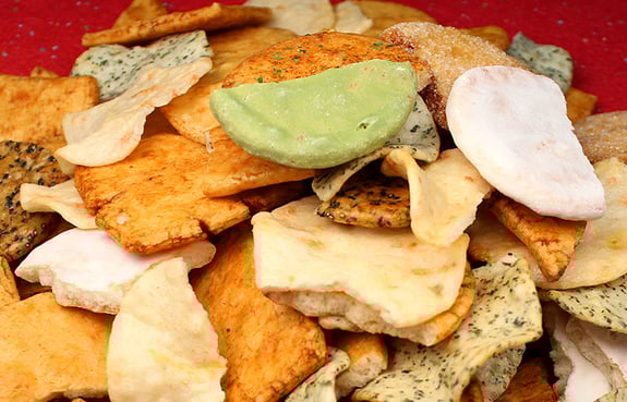 割れせんべい販売