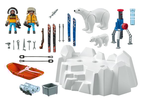 Im Paket Playmobil 9056 sind über dreissig Teile enthalten. 