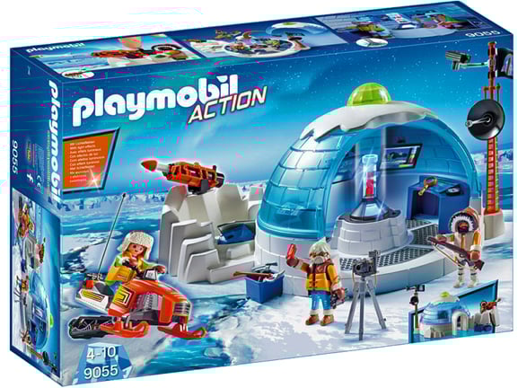 Bei der Bestellung im Onlineshop der-Wegweiser erhalten Sie das Playmobil Paket 9055 "Polar Ranger Hauptquartier".