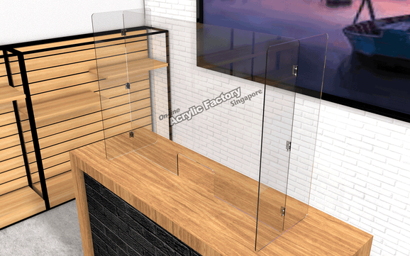 Acrylic shield Type2 setup