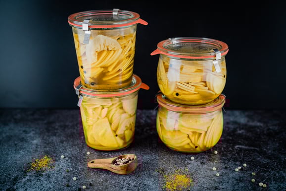 Rettich Süss-Sauer aus dem Dampfgarer.