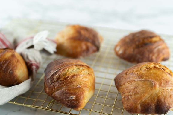 Mini-Baguettes aus dem Dampfgarer.