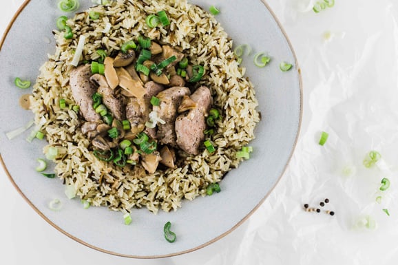 Partyfilet aus dem Dampfgarer.