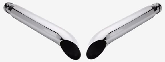  Chrome side exhaust outlets for the Spartan