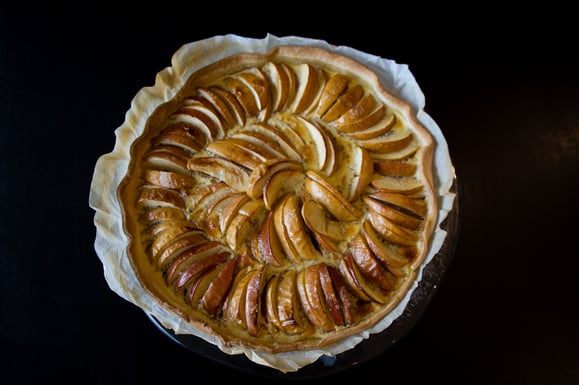 Bild zum Rezept für Steamer und Dampfgarer: Apfel-Wähe.