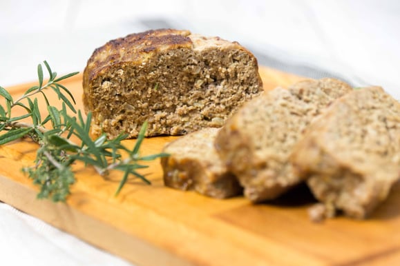 Hackbraten aus dem Dampfgarer.