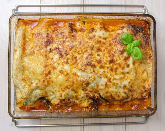 Steamhaus - Rezept für Kombi-Steamer und Dampfgarer: Lasagne al forno mit Spinat.