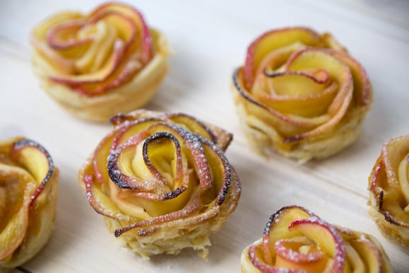 Steamhaus - Rezept für Kombi-Steamer und Dampfgarer: Apfel-Rosen.