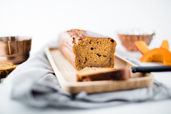 Kürbis-Lebkuchen aus dem Dampfgarer.
