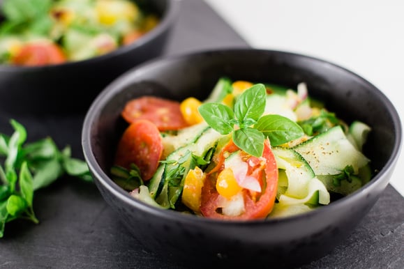 Zoodles aus dem Dampfgarer.