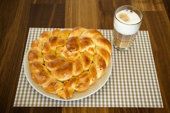 Bild zum Rezept für Steamer und Dampfgarer: Herz-Zopf.