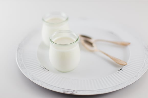 Nature Joghurt aus dem Dampfgarer.