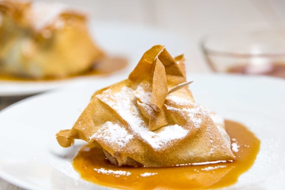 Steamhaus - Rezept für Kombi-Steamer und Dampfgarer: Portwein-Feigen im Strudelteig.