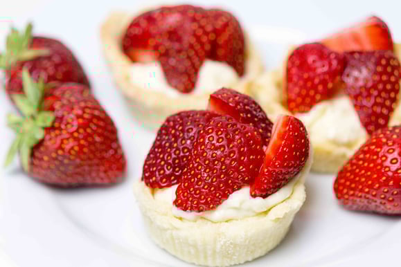 Erdbeer-Törtchen aus dem Dampfgarer