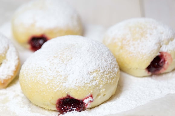 Steamhaus - Rezept für Kombi-Steamer und Dampfgarer: Berliner ohne frittieren.