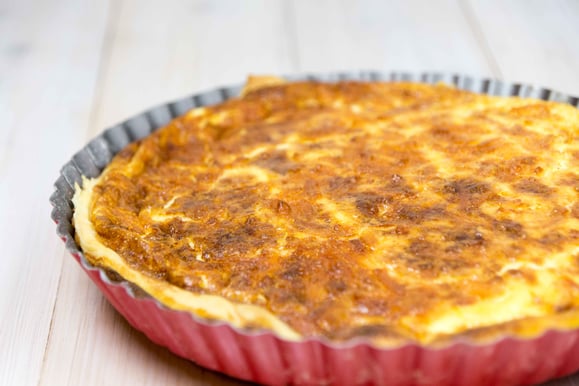 Käsekuchen aus dem Dampfgarer.