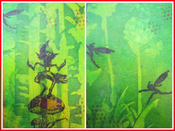 wandering in the woods