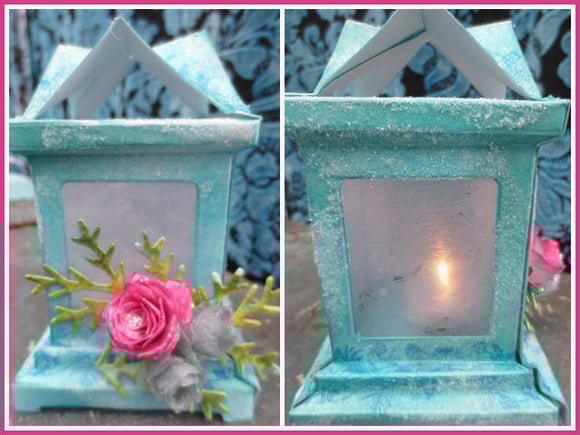 winter 3D luminary