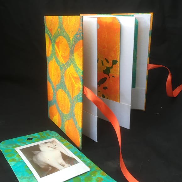 #photobook #workshop #monoprint #gelliprint #bookbinding