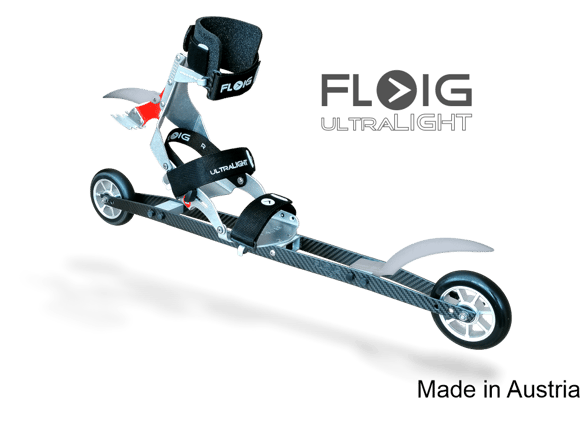 FLOIG SKI 100x24/ALU/SILBER