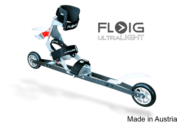 FLOIG SKI 100x24/ALU/WEISS