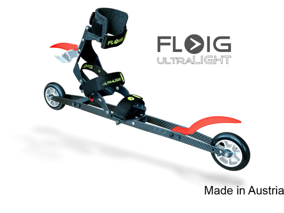 FLOIG SKI 100x24/GRAFIT/ROT