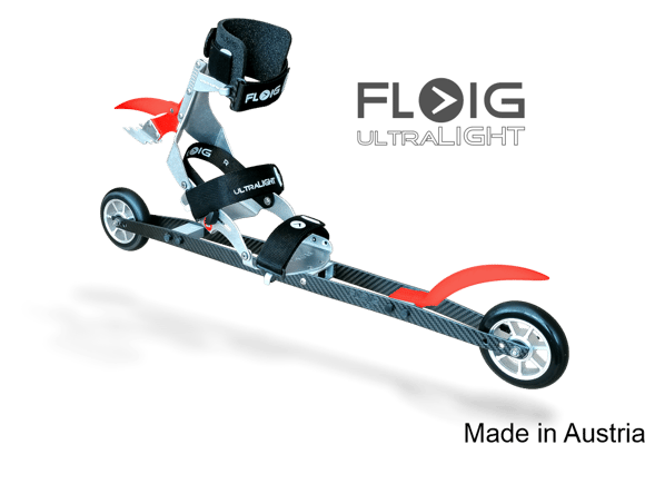 FLOIG SKI 100x24/ALU/ROT