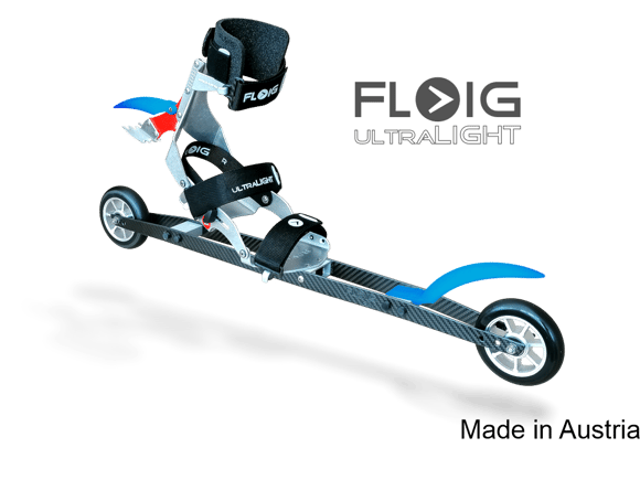 FLOIG SKI 100x24/ALU/BLAU