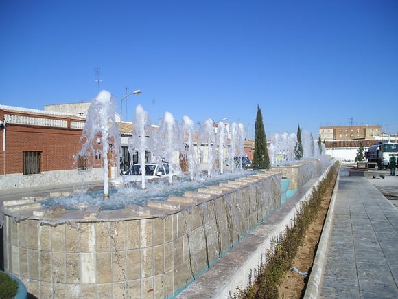 Fuente ornamental Valdepeñas CIUDAD REAL