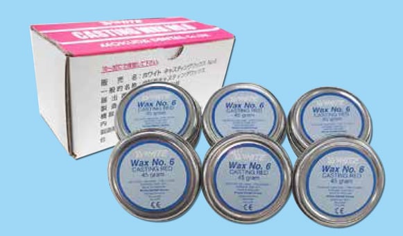 ホワイト キャスティングワックス No.6 6缶入り