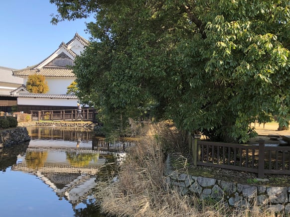 今西家及西护城河重建
