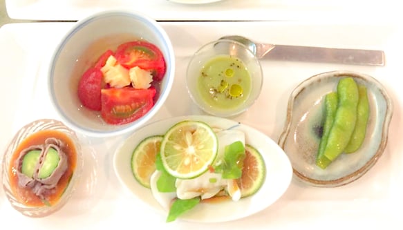 お楽しみ前菜5種