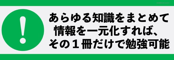 情報を一元化しよう