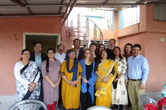 Mitglieder des Calcutta Project Basel und des S.B. Devi Charity Home