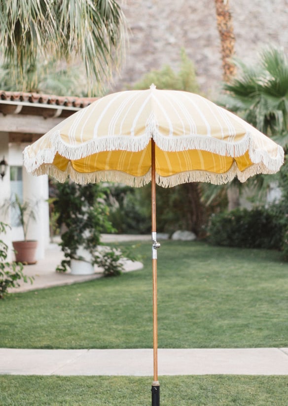 PARASOL VINTAGE FRANGES COTON
