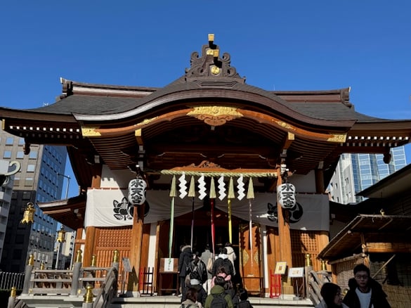 日本橋七福神  宝生弁財天 水天宮