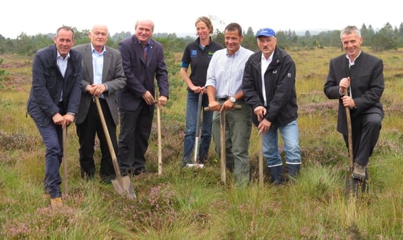 Spatenstich am 03.09.2015, Foto: Andrea Arends