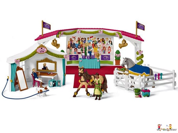 Im Paket Schleich 42466 stecken 118 tolle Einzelteile, mit denen du spannende Abenteuer mit deinen Lieblingsfiguren erleben kannst!