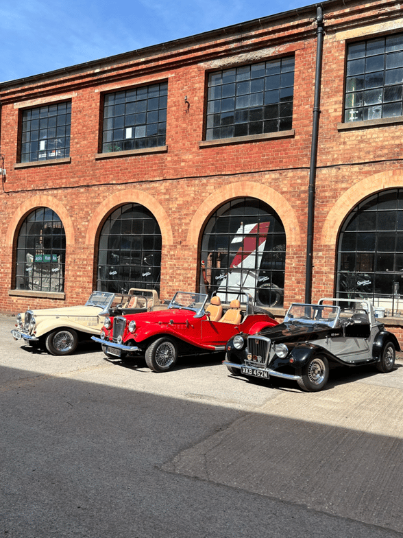 Spartan cars at Gasoline Juice