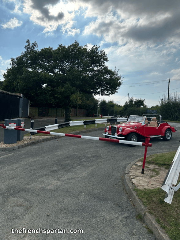 The French Spartan at the factory