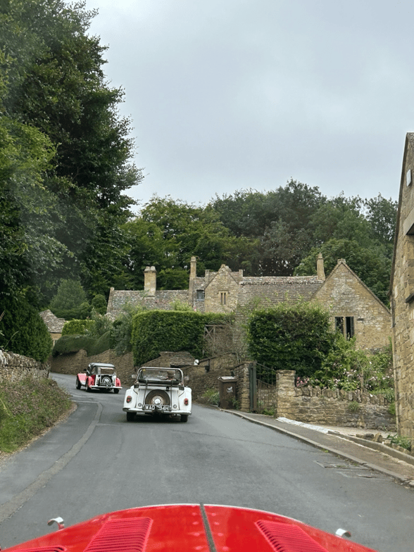 Spartan cars on the road