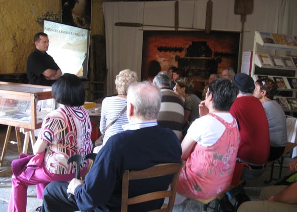 orthe, sorde, abbaye, grange aux dimes, pain, farine, blé, moulin, meule