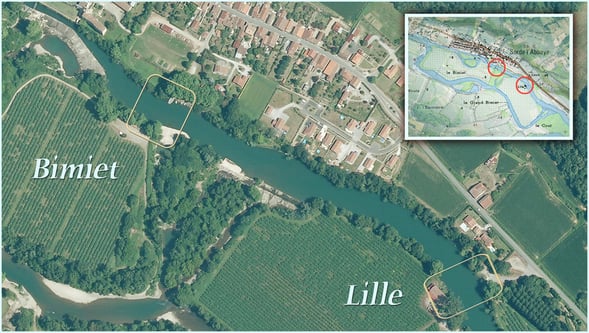 orthe, Sorde, abbaye, peyrehorade, landes, aquitaine, hastingues, gave, adour, barthes, saumon, mazetti, mosaique, plouvier, baro, arthous, lavoir, cryptoportique, dortignacq, pelerin, compostelle