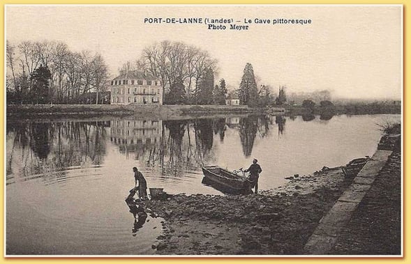 orthe, port de lanne, peyrehorade, landes, aquitaine, hastingues, gave, adour, barthes, saumon, alose, bec du gave, lamproie, marée, arthous, lavoir, couralin