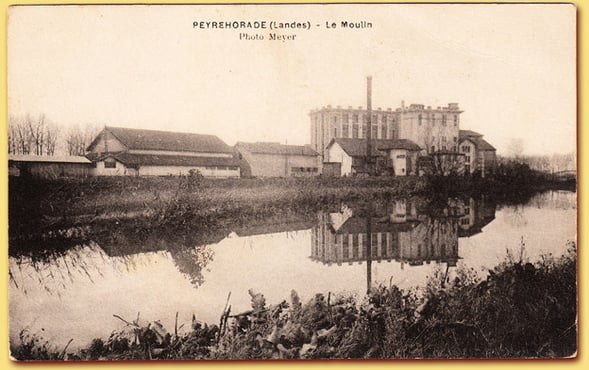 orthe, cauneille, peyrehorade, landes, aquitaine, jean rameau, gave, adour, gloriette, saumon, mente, charbon de bois, compostelle, arthous, pourtaou, minoterie, larran, pont, coudette