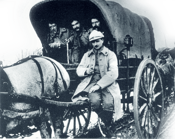 orthe , bélus , landes , durosoir , violon , maréchal , caplet , neuville st vaast , guerre , colombophile , 1914 , douaumont , quintette du général
