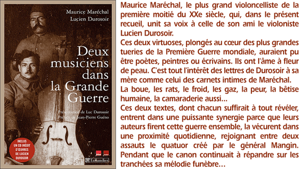 orthe , bélus , landes , durosoir , violon , maréchal , caplet , neuville st vaast , guerre , colombophile , 1914 , douaumont , quintette du général