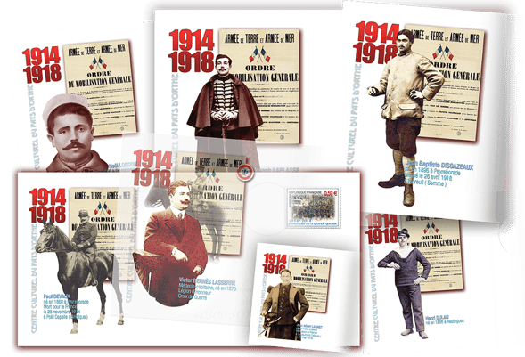 Quelques exemples d'enveloppes illustrées personnalisées déjà fabriquées…