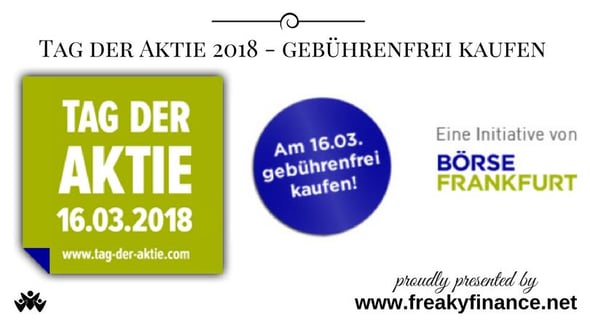 freaky finance, Tag der Aktie, 2018, gebührenfrei kaufen, Aktien